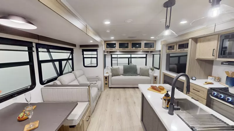 Rockwood Ultra Lite Travel Trailers Main Room